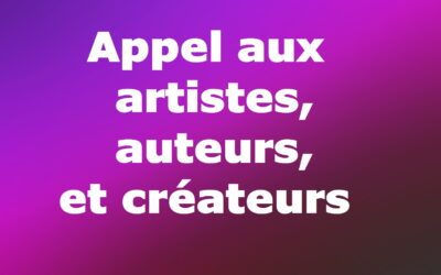 Participez à notre appel sur le thème :  « Du confinement au monde de demain »
