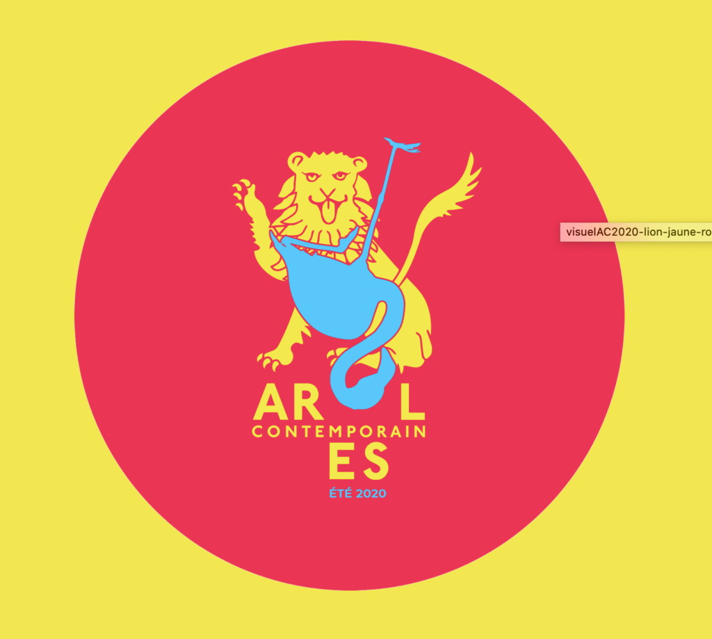 Affiche Arles Contemporain