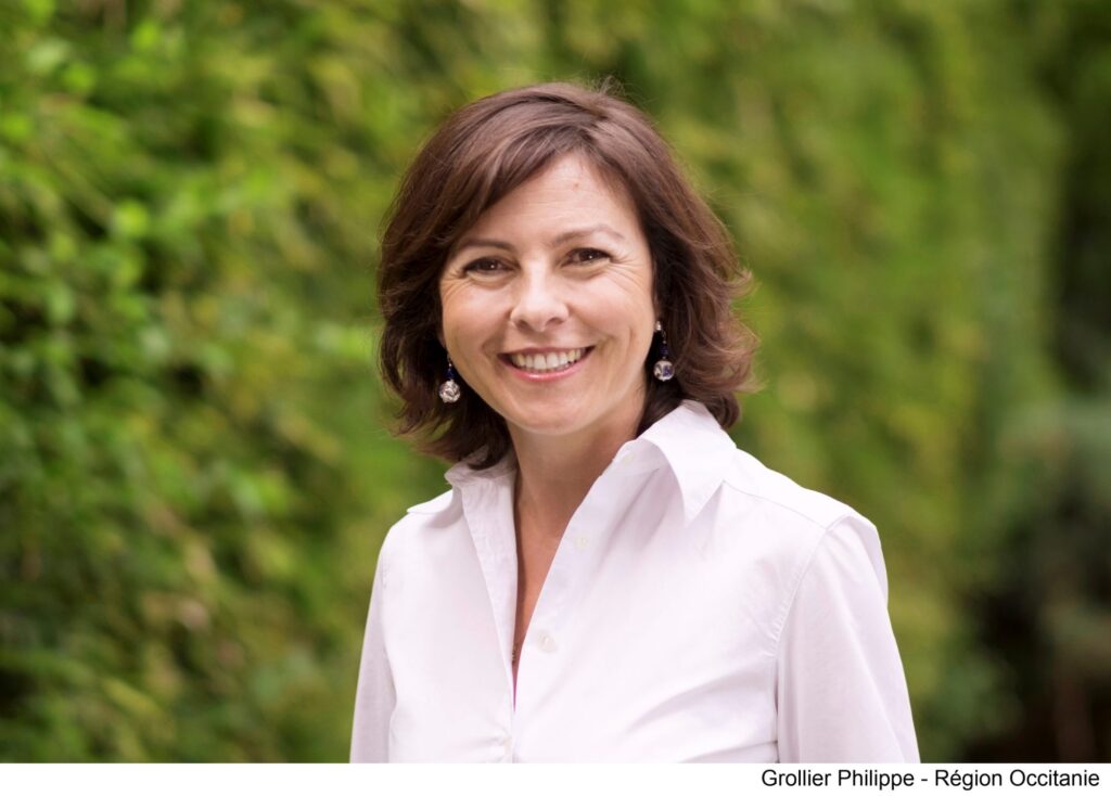 Portrait officiel de Carole Delga 2018