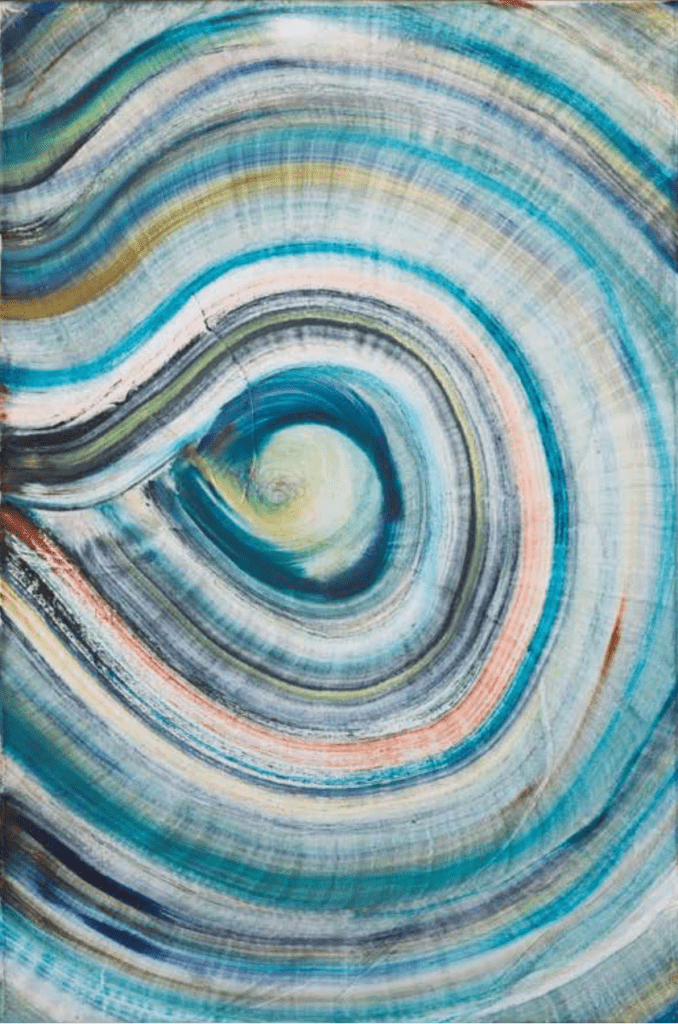GOS, huile sur toile, 76 x 51 cm, 2016. Painting with air Photo © Jean-Paul Plachon