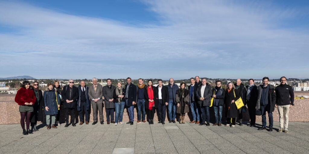 L'ensemble des collectivités et parternaires de Montpellier 2028 - © Alain Scherer