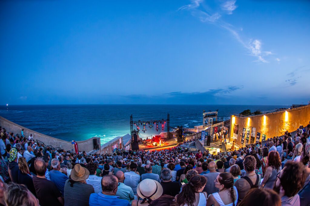 Le Théâtre de la Mer, scène mythique de Jazz à Sète - © Pierre Nocca