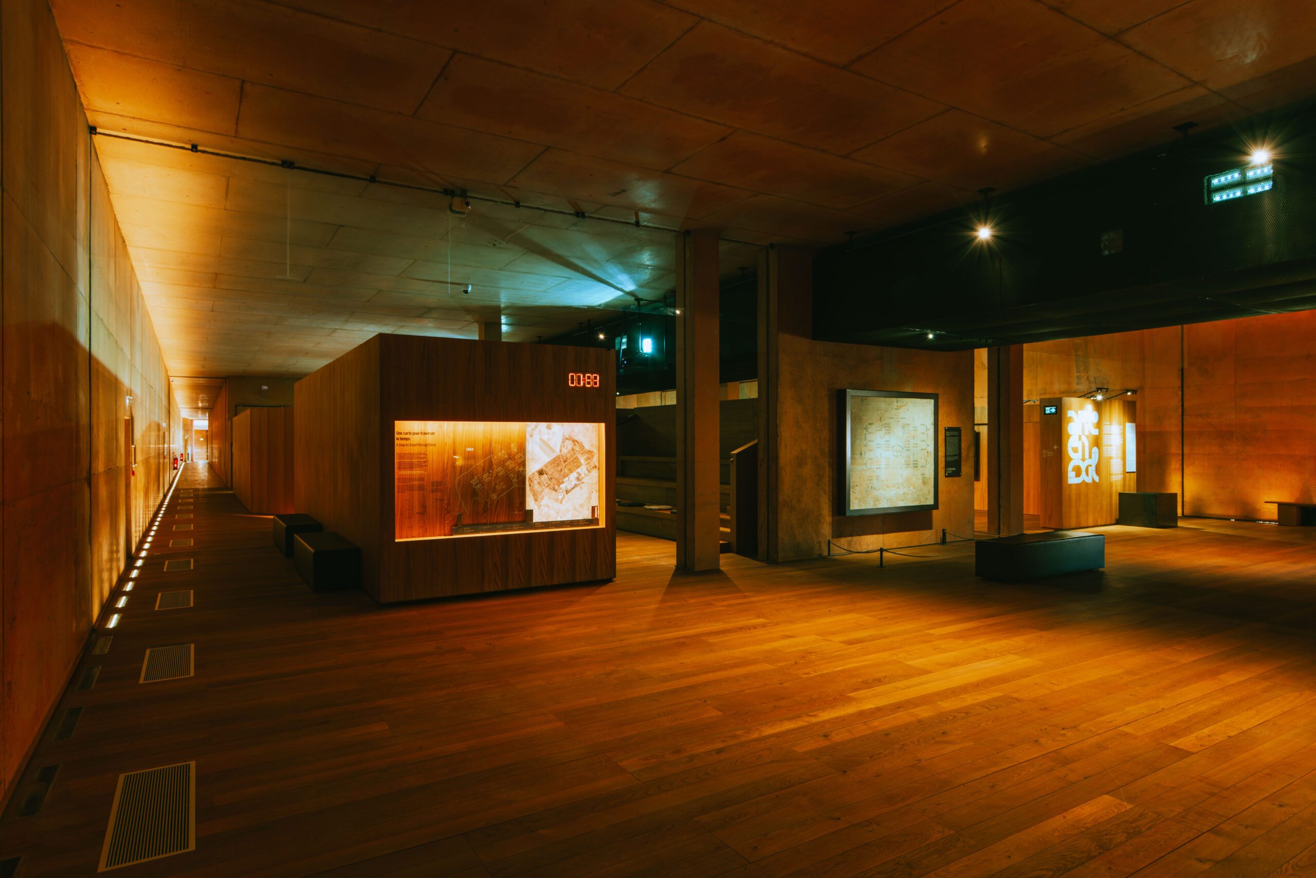 Entrée salle exposition – Lionel Moogin